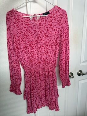 jessica simpson halter blouson dress New JESSICA SIMPSON BLACK/WHITE Lace Fit & Flare Dress Halter Neckline size  2